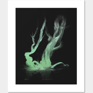 Bioluminescent Posters and Art